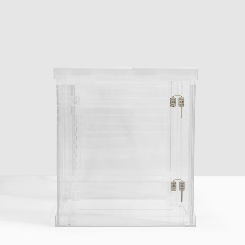 Hiddin Clear Acrylic Dog CratetoGate & Reviews Wayfair